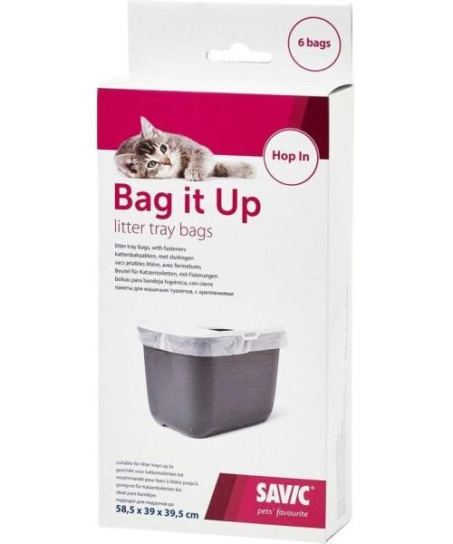Savic kattenbakzak bag it up voor hop in kattenbak kattenbakvulling