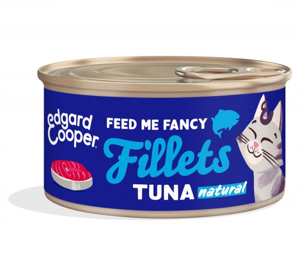 Edgard & cooper kat adult fillets tonijn kattenvoer