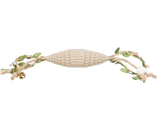 Trixie rugbybal karton / hennep beige