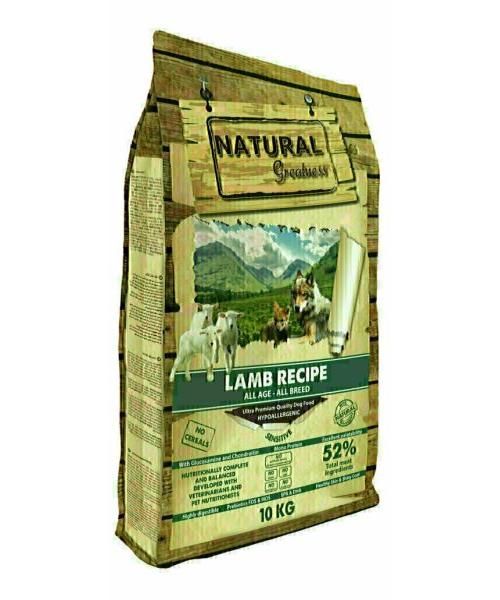 Natural greatness lamb recipe hondenvoer