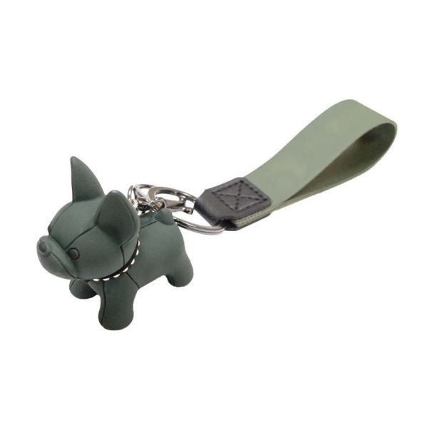 Croci sleutelhanger bulldog groen