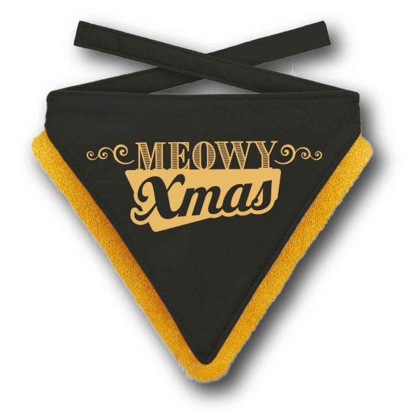 tegenkomen weten Piket Kerst Bandana Kat Meowy Xmas Cat Black slechts € 4,99 voor S.