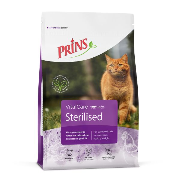 Prins cat vital care adult sterilised kattenvoer