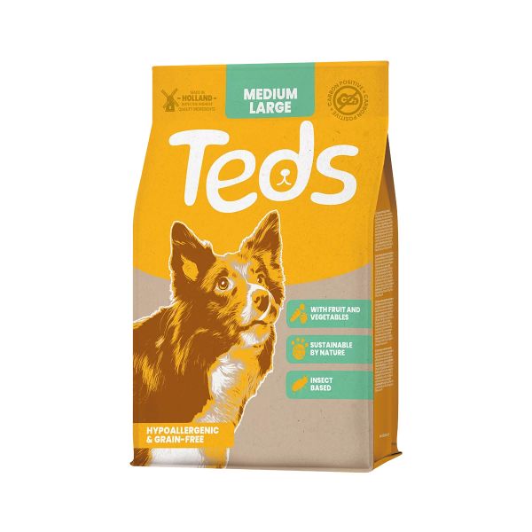 Teds insect based adult all breeds hondenvoer