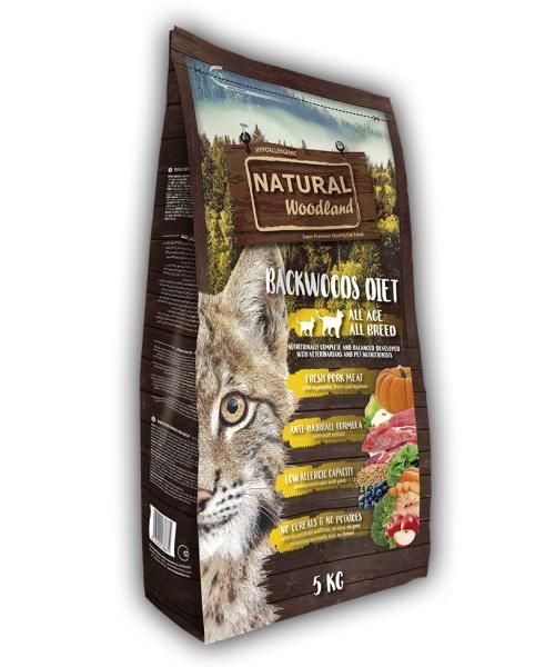 Natural woodland cat / kitten backwoods diet kattenvoer