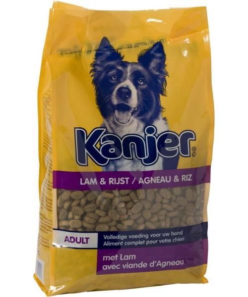 Kanjer lam/rijst hondenvoer