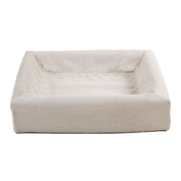 Bia bed rib hoes hondenmand zand