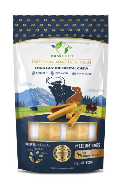 Pawfect chew yak kaas bars hondensnack