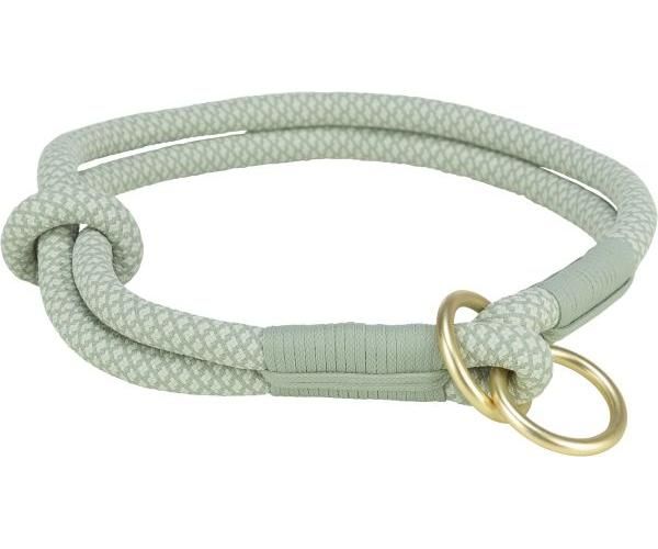 Trixie halsband voor hond  soft half-slip saliegroen / mint