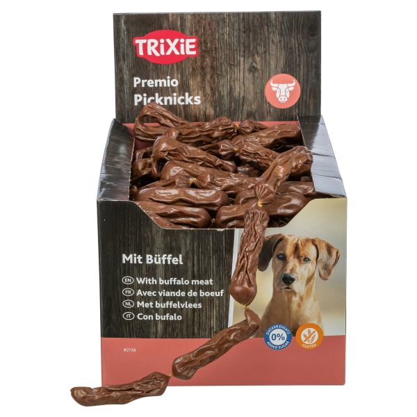 Trixie premio picknicks worstketting buffelvlees hondensnack