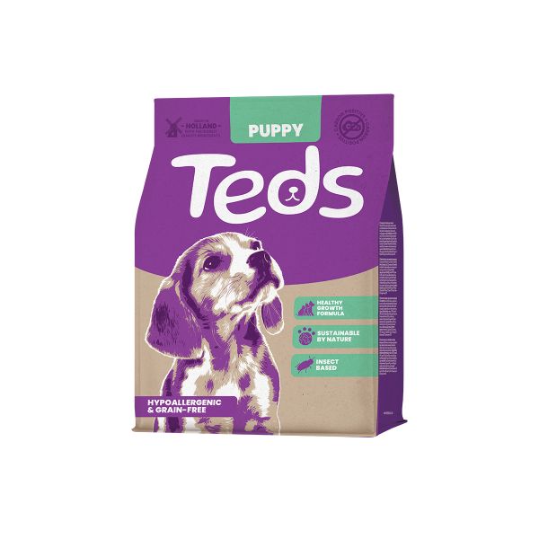 Teds insect based puppy & growing all breeds hondenvoer