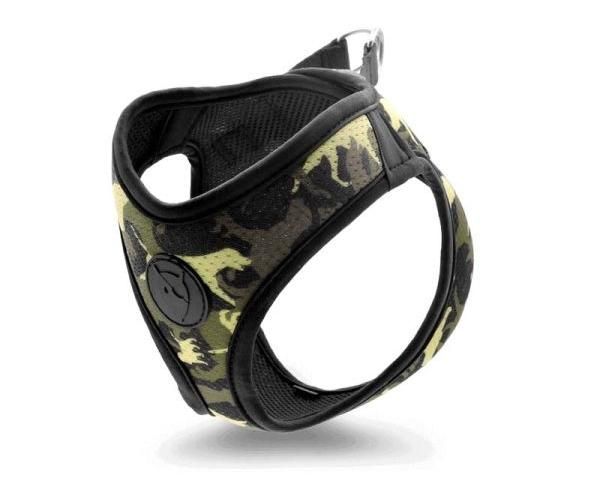 Morso tuig voor hond body mesh gerecycled full metal dog bruin