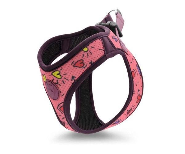 Morso tuig voor hond body mesh gerecycled pink think roze