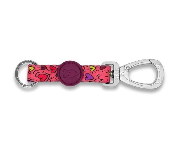 Morso key cord sleutelhanger gerecycled pink think roze