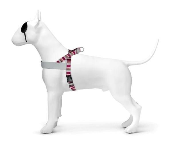 Morso Norwegian Tuig Voor Hond Gerecycled Skyline Rood / Roze