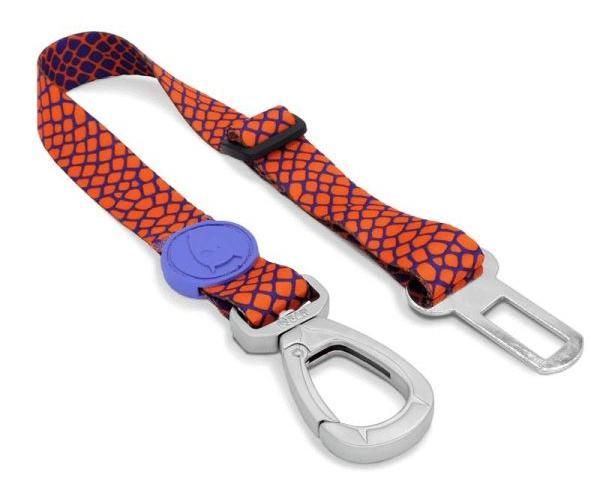 Morso honden autogordel gerecycled urban lizard rood
