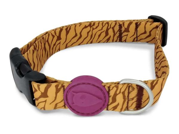 Morso halsband voor hond  gerecycled jungle drum groen