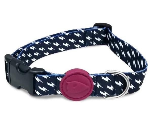 Morso halsband voor hond  gerecycled power flow zwart