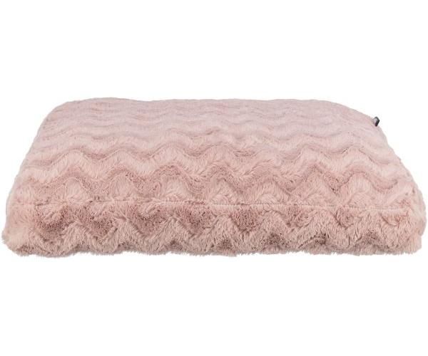 Trixie hondenkussen loki gerecycled hoekig roze