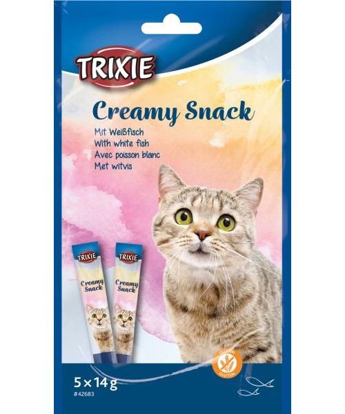 Trixie creamy snack witvis