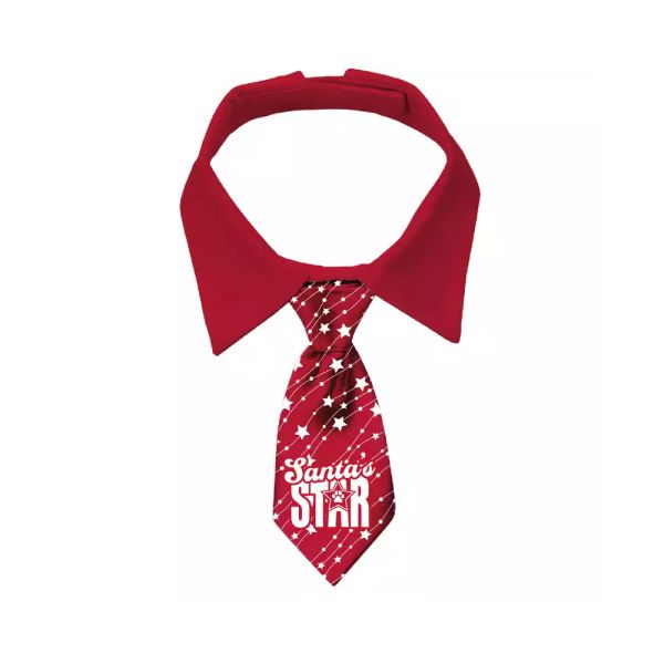 Plenty gifts kerst stropdas santa's star / ster