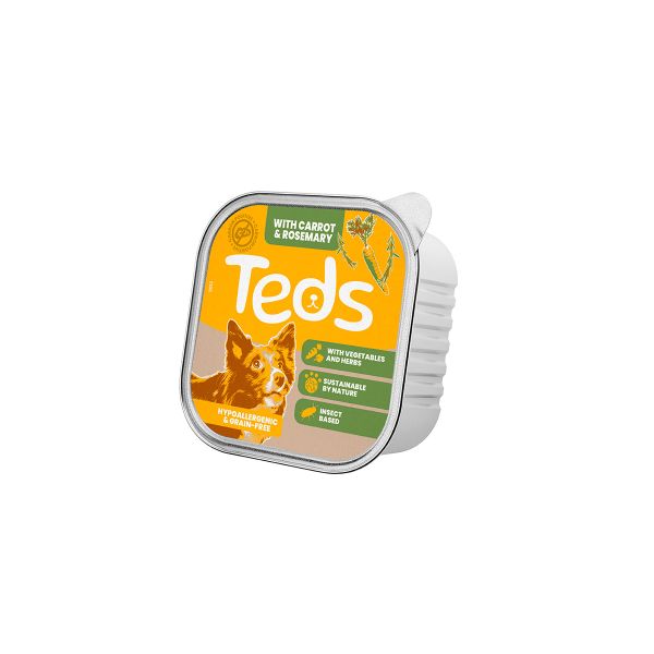 Teds insect based all breeds alu wortel / rozemarijn hondenvoer