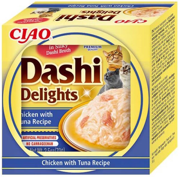 Inaba dashi delights chicken with tuna recipe kattenvoer
