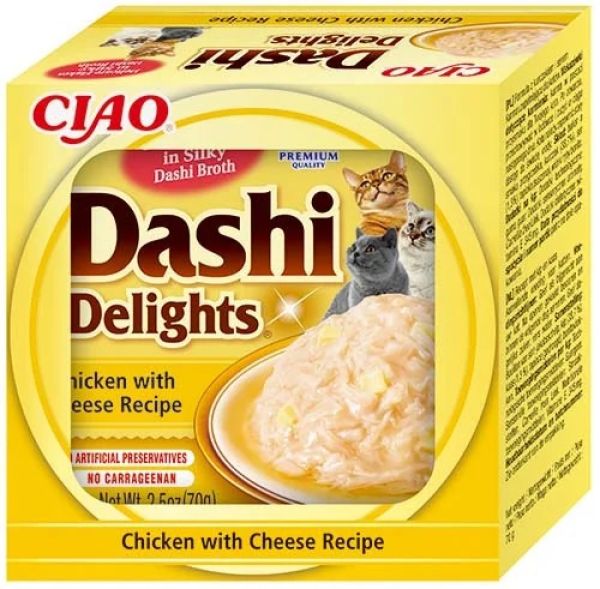 Inaba dashi delights chicken with cheese recipe kattenvoer