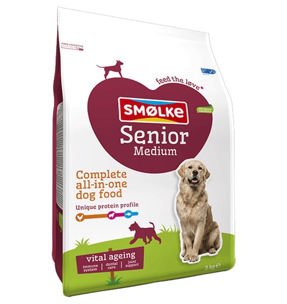 Smolke Senior Medium Brokken Hondenvoer