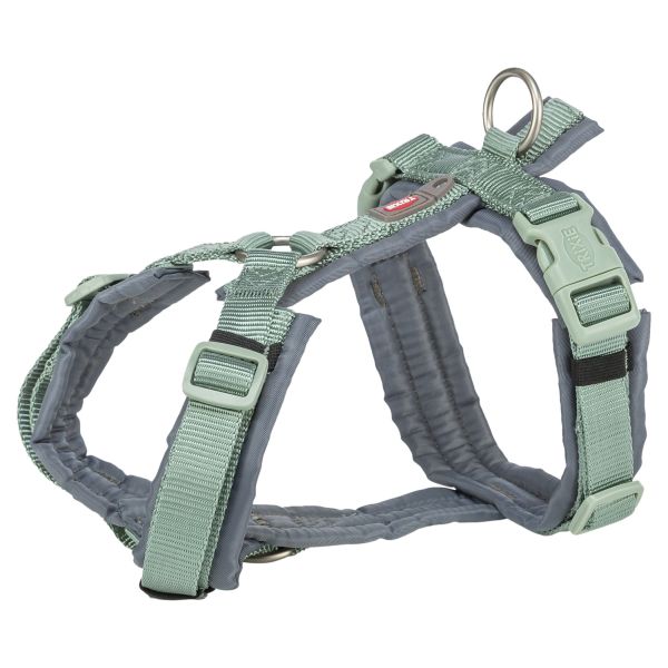 Trixie tuig voor hond premium trekking salie groen / grafiet grijs