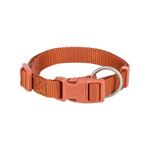Trixie halsband voor hond  premium roest bruin