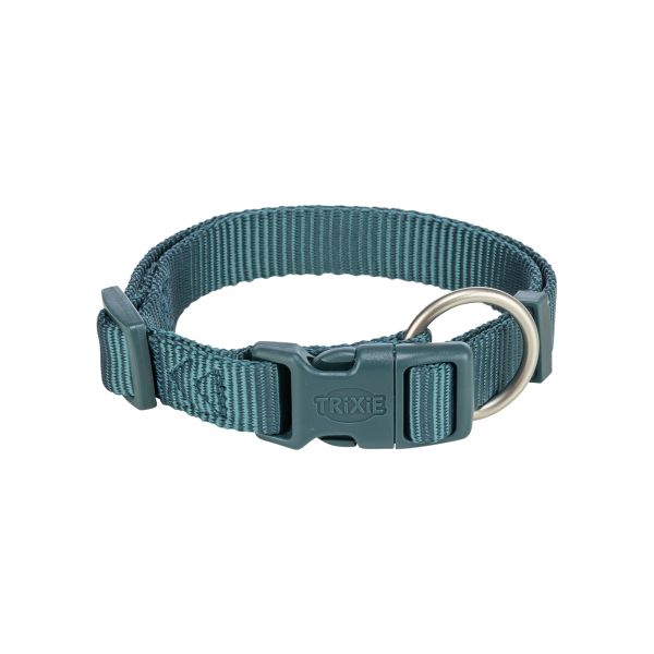 Trixie halsband voor hond  premium petrol blauw
