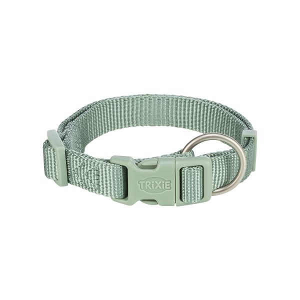 Trixie halsband voor hond  premium salie groen