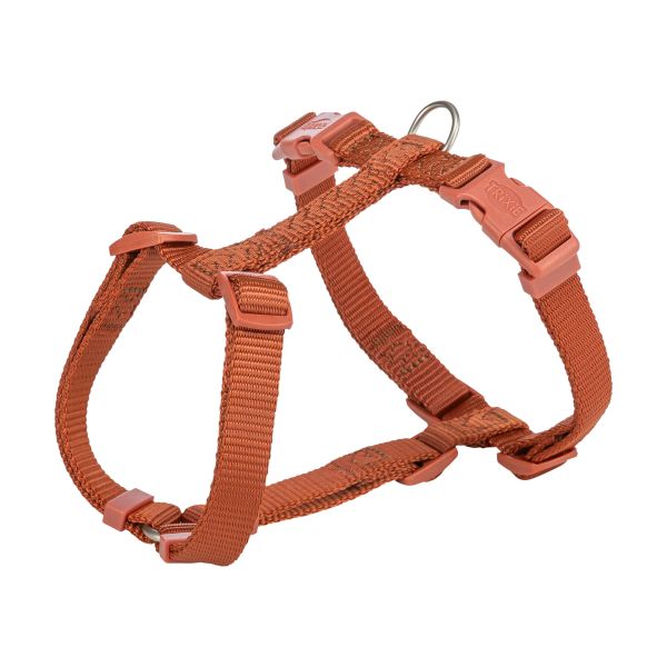 Trixie tuig voor hond premium h-tuig voor hond roest bruin