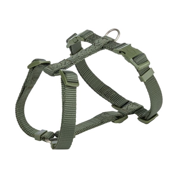 Trixie tuig voor hond premium h-tuig voor hond olijfgroen