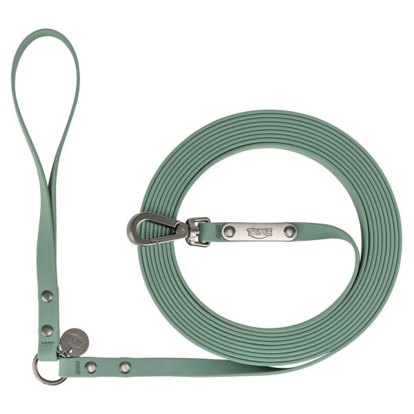 Trixie riem sleeplijn voor hond citystyle pvc salie