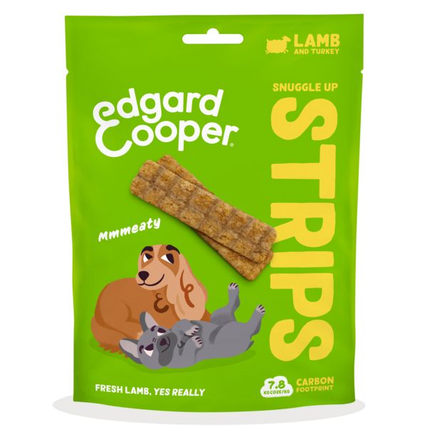 Edgard & Cooper Adult Strips Lam / Kalkoen