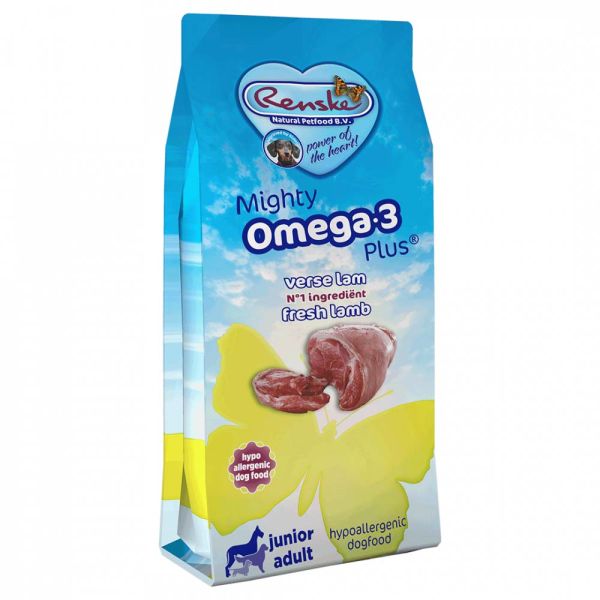 Renske mighty omega plus lam hypoallergeen hondenvoer