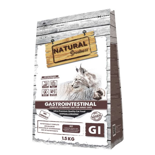 Natural greatness veterinary diet cat gastrointestinal complete kattenvoer