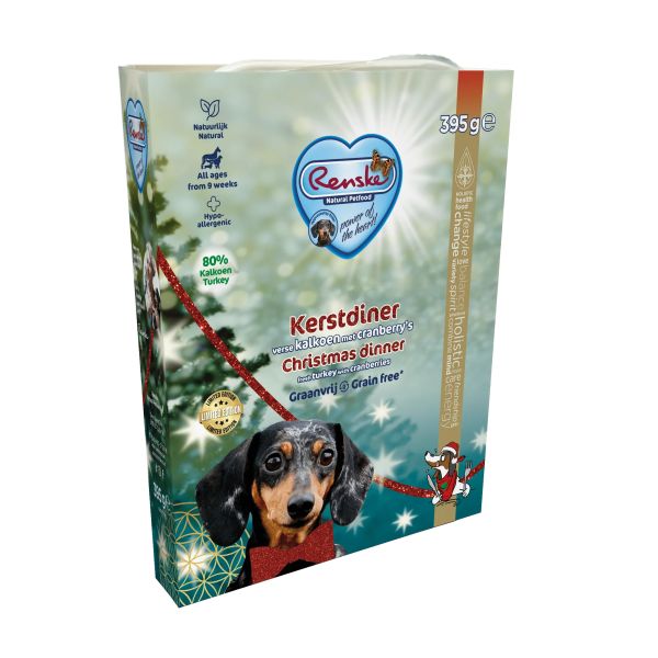 Kerstdiner Renske Vers Vlees Kerstdiner Limited Edition Hondenvoer slechts € 3,95 ...