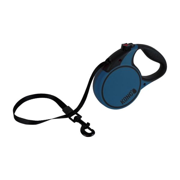 Kong rollijn voor hond terrain blauw