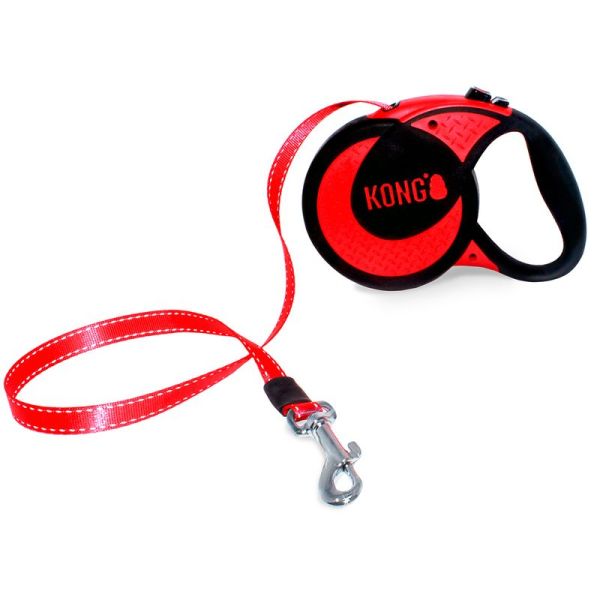 Kong rollijn voor hond ultimate rood