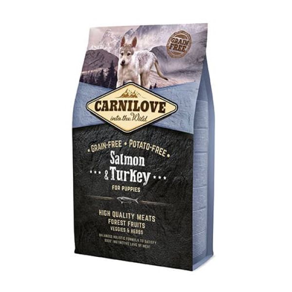 Carnilove Salmon / Turkey Puppies Hondenvoer