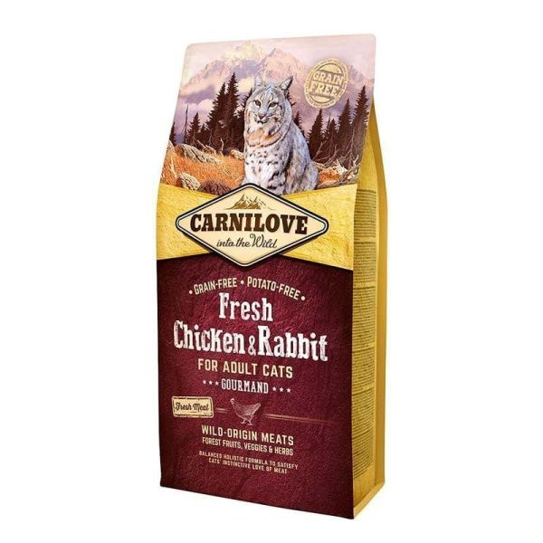 Carnilove cat fresh chicken / rabbit kattenvoer