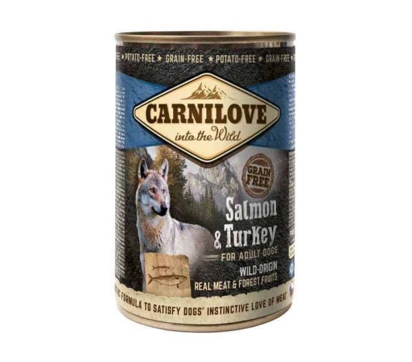 Carnilove dog blik zalm / kalkoen hondenvoer