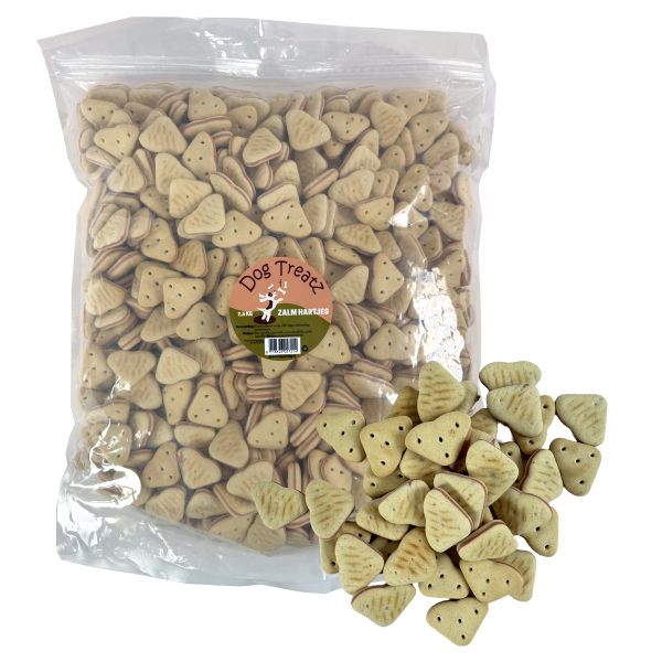 Dog Treatz Zalm Hartjes
