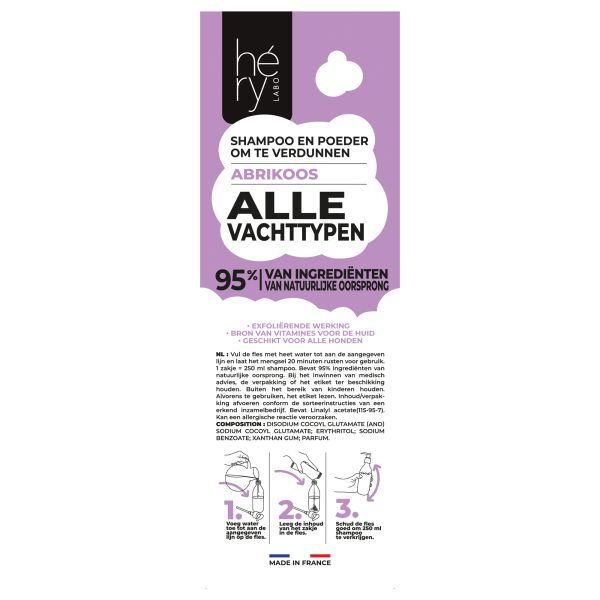 Hery shampoo poeder universeel