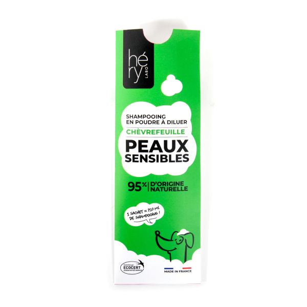 Hery shampoo poeder sensitive gevoelige huid