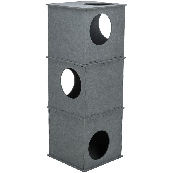 Trixie Kattenhuis Toren Nele Vilt Grijs