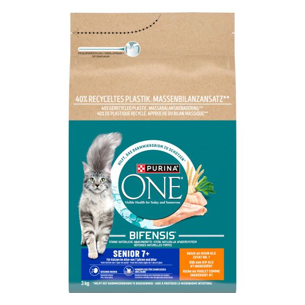 Purina One Senior Kip Kattenvoer